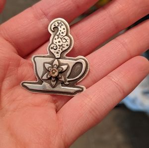 Ariana Victoria Rose Cuppa potion Pendant